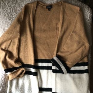 TopShop Colorblock Cardigan